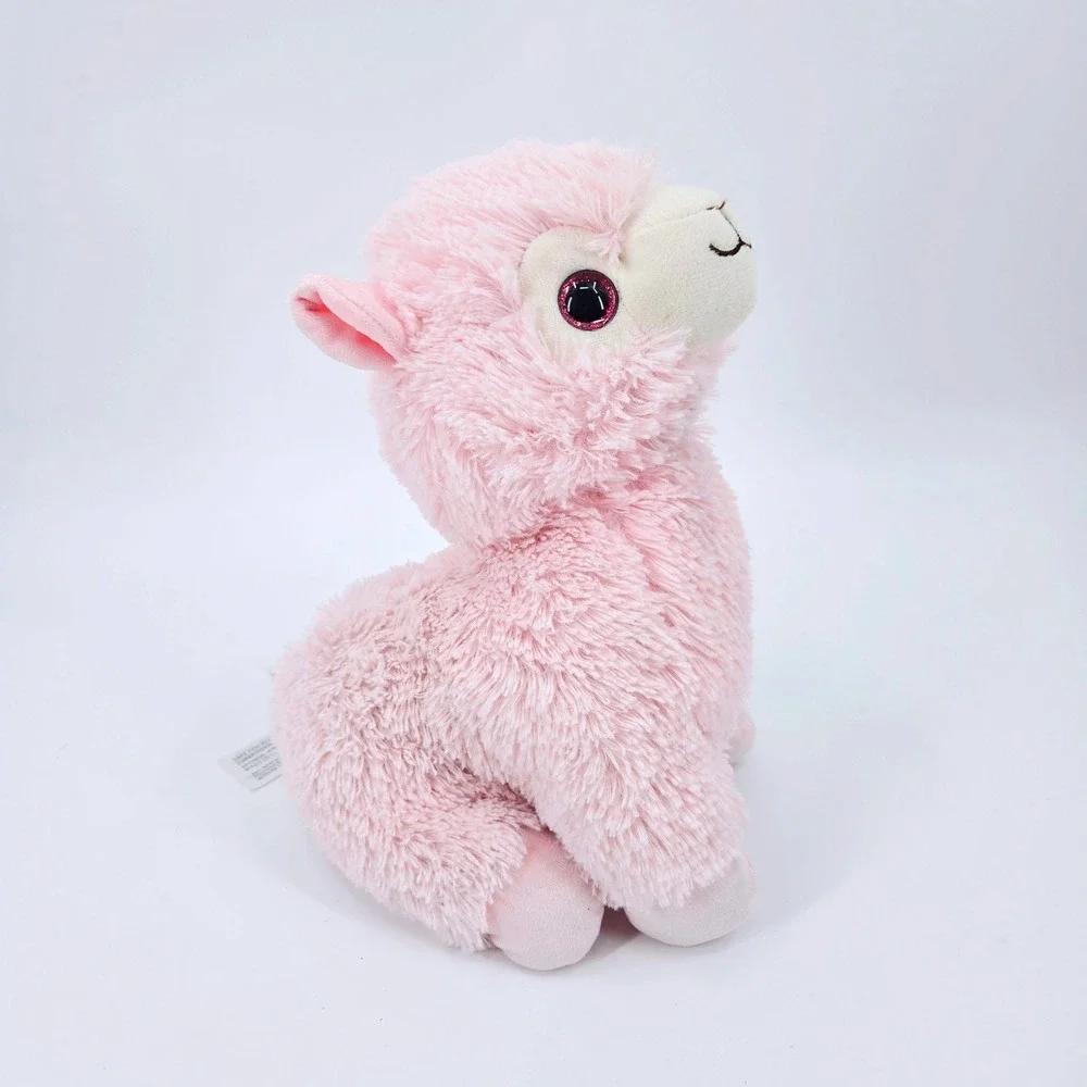 Warmies Pink Llama‎ Microwavable Weighted Lavender Plush Stuffed Animal 11